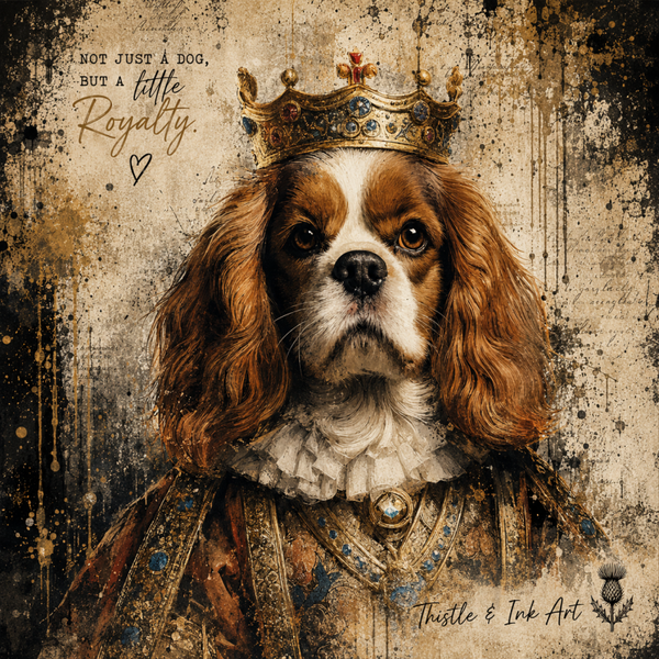 Little Royalty – Personalised Regal Pet Portrait