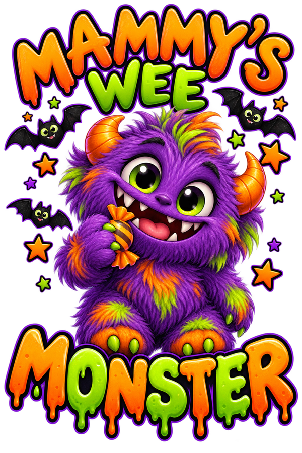 Mammy’s Wee Monster – Cute Halloween Design