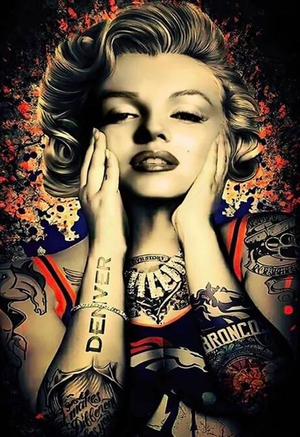 Marilyn Monroe – Tattoo Art Portrait