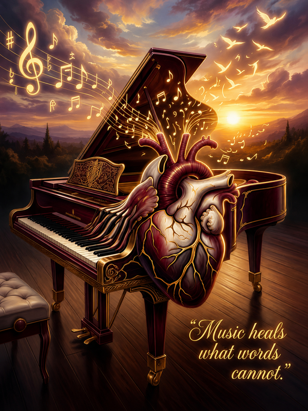 Where Hearts Speak, Music Listens – Inspirational Digital Download