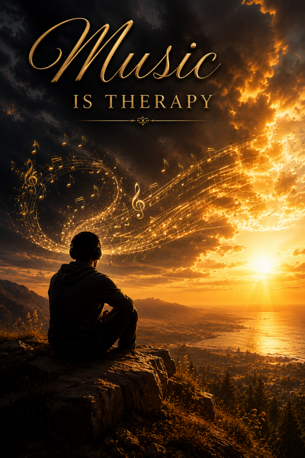 Music Is Therapy – Inspirational Digital Download
