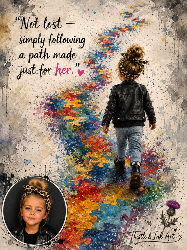 Not Lost – Personalised Neurodiversity Portrait