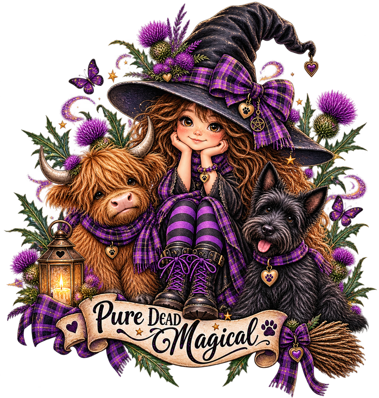 Pure Dead Magical – Maisie Scottish Witch Art