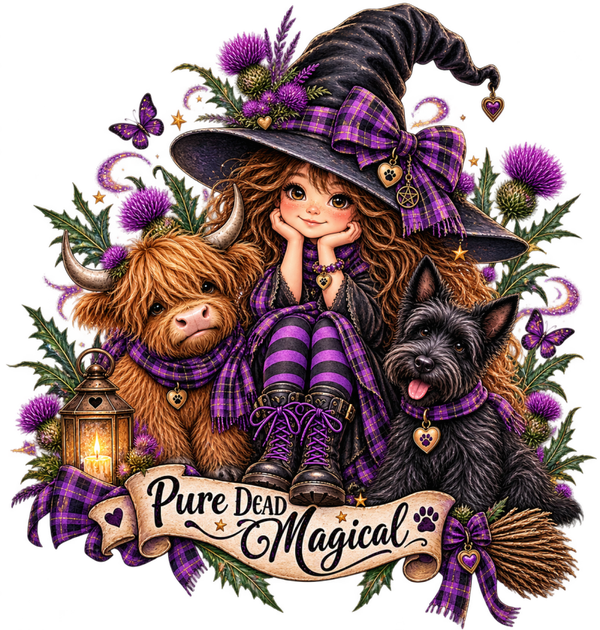 Pure Dead Magical – Maisie Scottish Witch Art