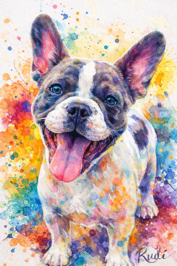 Colourful Pet Portrait