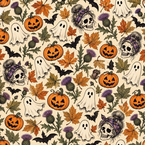 Scottish Halloween – Ghosts, Pumpkins & Thistles