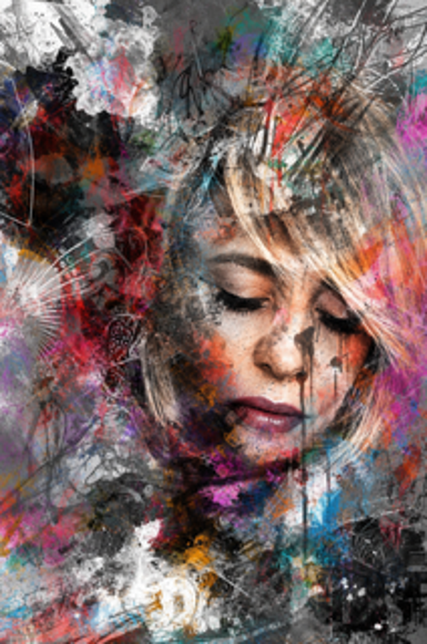 Beautifully You – Personalised Abstract Portrait