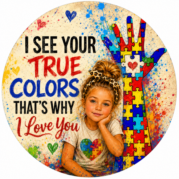 I See Your True Colours – Personalised Neurodiversity Portrait