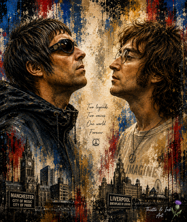 Two Legends, Two Cities – Lennon & Gallagher