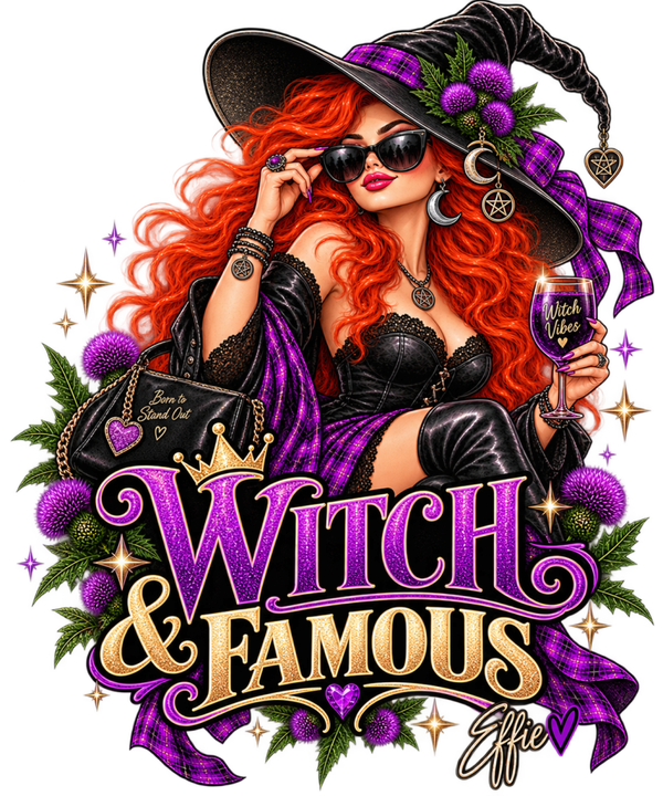 Witch & Famous – Effin’ Effie Scottish Witch Art