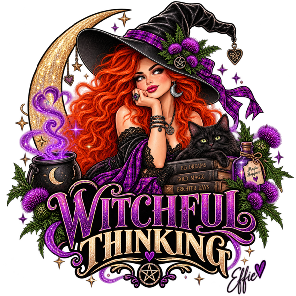 Witchful Thinking – Effin’ Effie Scottish Witch Art