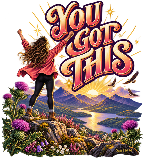 You Got This – Inspirational Scottish Mountain Design
