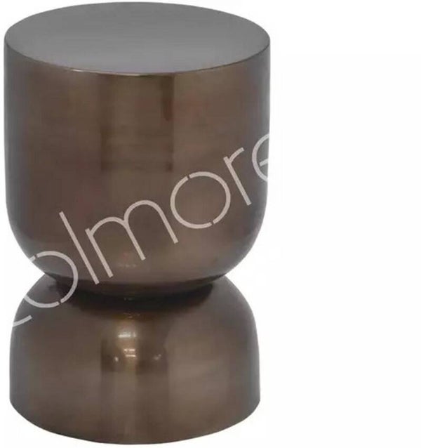 Colmore by Diga-Bijzettafel Milou- metallic brown-30x43cm
