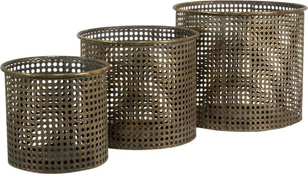 Windlicht Koperkleurig Ijzer Rond