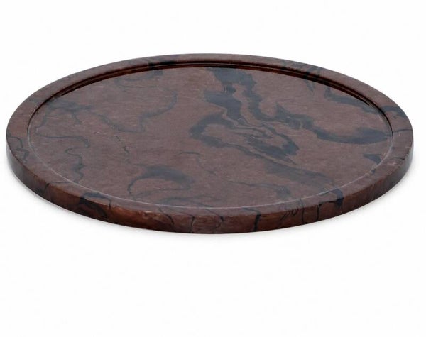 Colmore by Diga-Decoratie Schaal/Dienblad-Monica-Marmer Brown-50x2cm