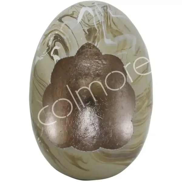 Colmore by Diga decoratie ei ijzer-mixed taupe-30x30x41 cm