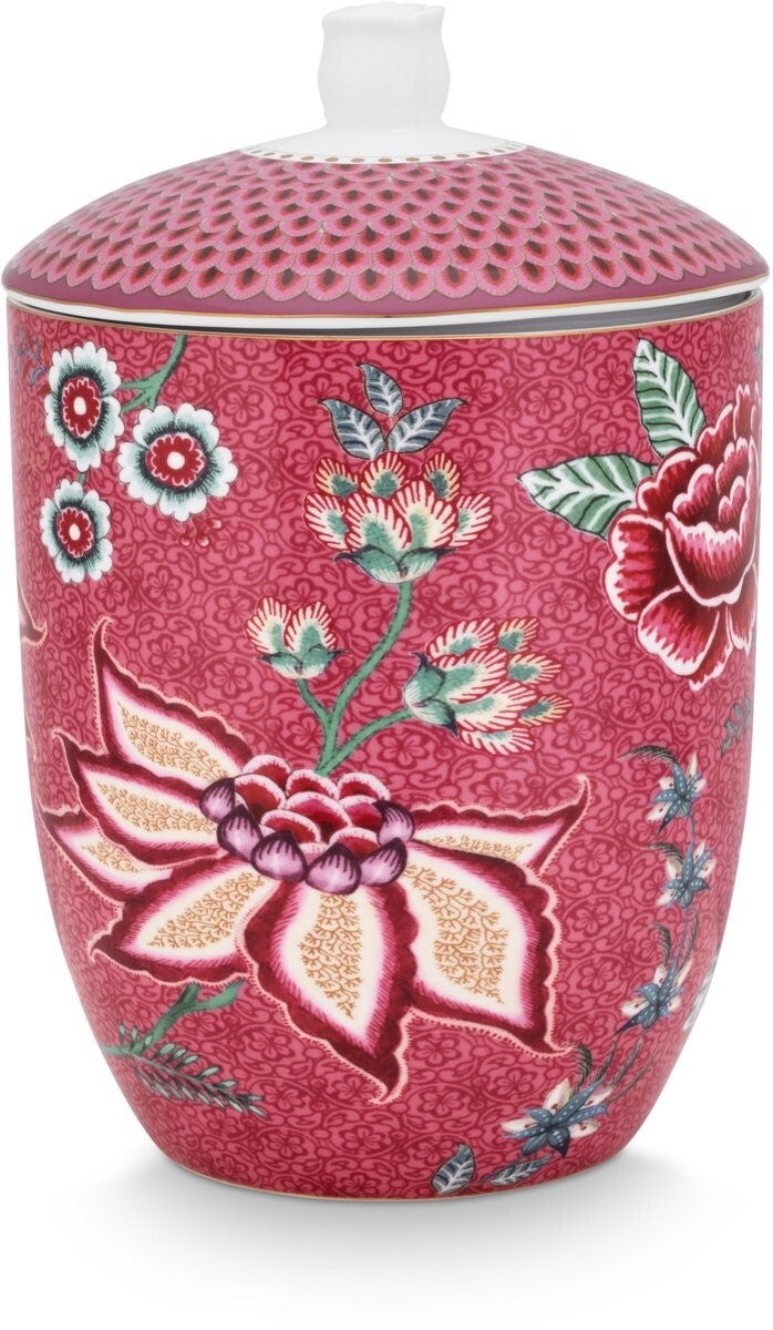 Flower Festival Voorraadpot - Donkerroze - 1.5l