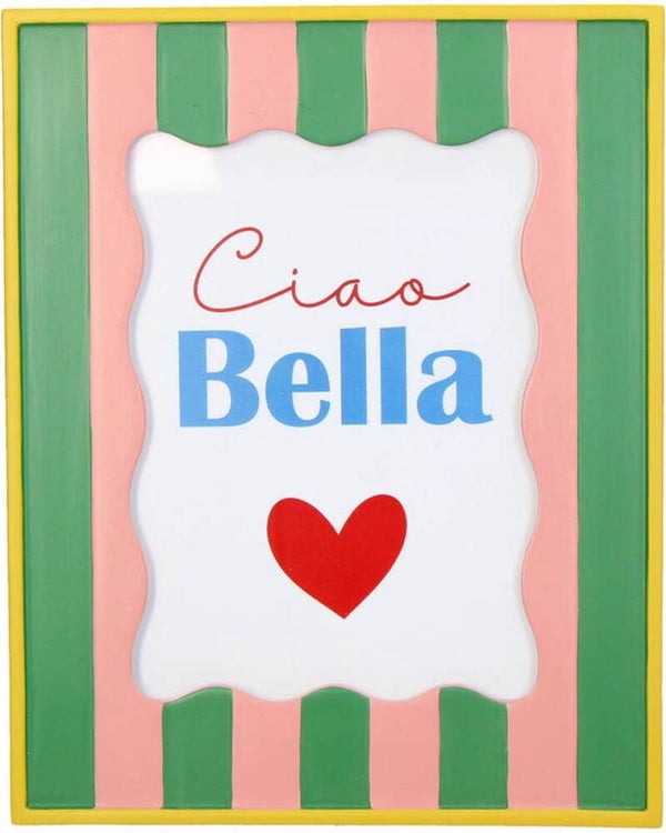 Fotolijst Strepen Polyresin Multi 13x18cm