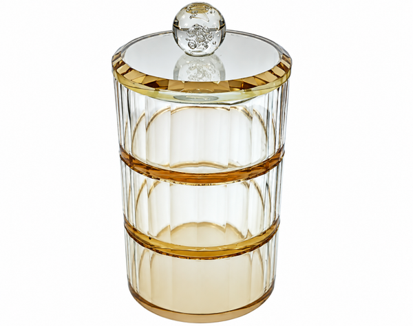 Colmore by Diga-Pot 3 laags-Nicolette-Helder goud glans-10x19 cm