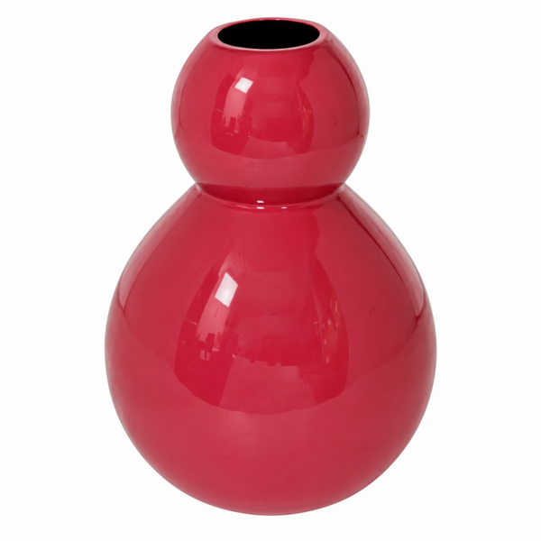 Colmore by Diga vaas metaal fuchsia Enamel 21x21x30cm