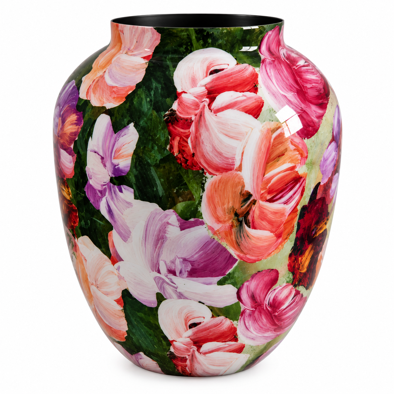 House of nature vaas barroso flowers metaal 25x31cm