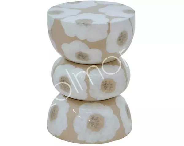 Colmore by Diga-Bijzettafel kim- Floral-32x44cm