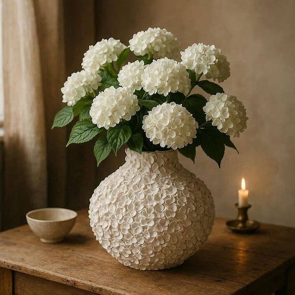 Colmore by Diga vaas-Cataleya flowers- sand-Ø 38x38cm