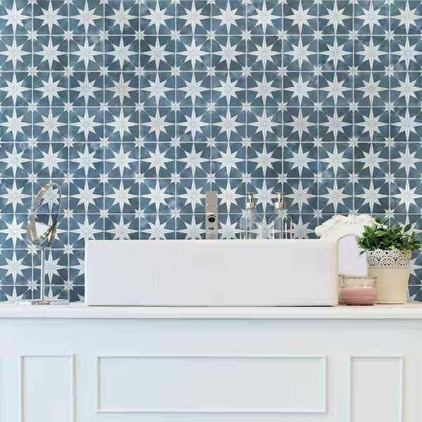 Harmonia Kings Star Sky 13 in. x 13 in. Ceramic Floor and Wall Tile (12.0 sq. ft./Case)