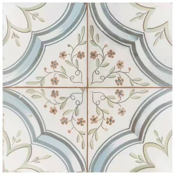 Kings Original Nijar 17-5/8 in. x 17-5/8 in. Ceramic Floor and Wall Tile (10.95 sq. ft./Case)