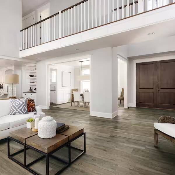 Selva Ash 8 in. x 40 in. Wood Look Porcelain Floor and Wall Tile (12.92 sq. ft. /Case)