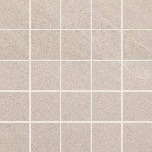 Seville Beige 12 in. x 12 in. Square Matte Porcelain Floor and Wall Mosaic Tile (5 sq. ft. /Case)