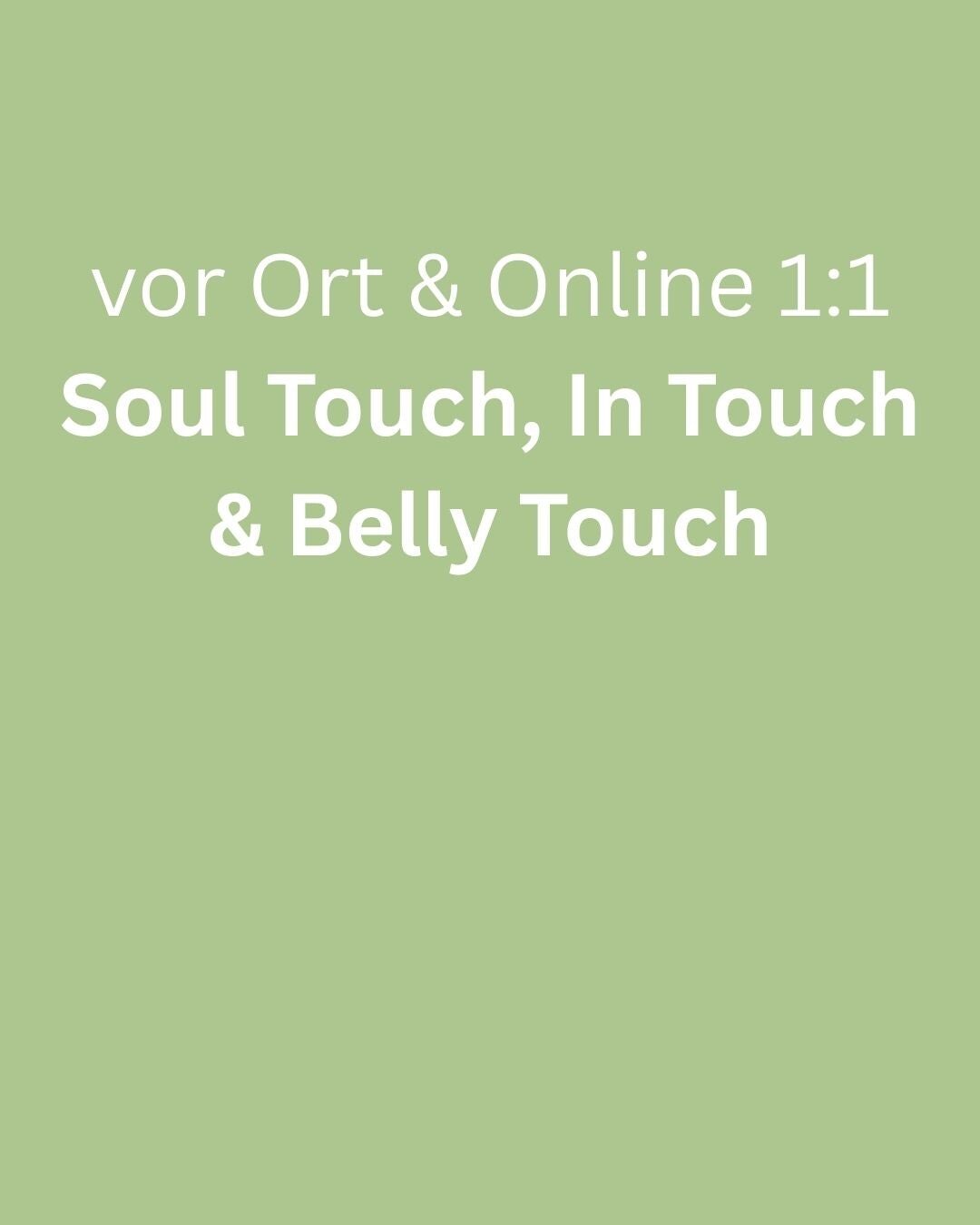 ganzheitliche Körpertherapie in Stuttgart oder Online in Einzelsitzungen.