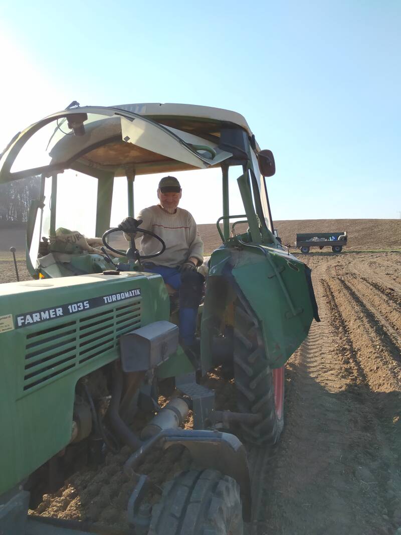 Saat ,Kartoffeln, bio, Flegler, Urphar, Ernte, Wertheim, Landwirtschaft, Bauernhof, Bioland