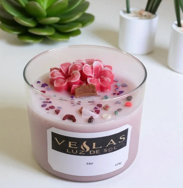 Vela de Envase Aroma de Miel