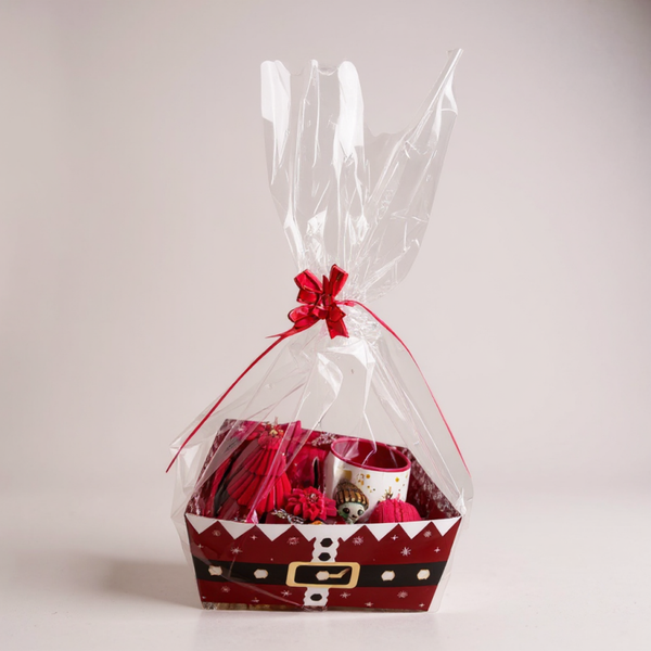 Canasta Navideña de Velas Aromáticas + Taza