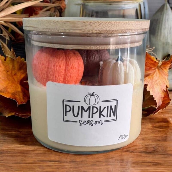 Vela otoñal Pumpkin spice 330 gr