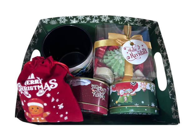 Canasta de Velas Aromáticas de Decorativas + Taza