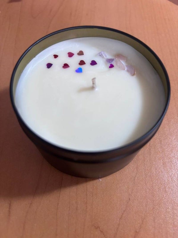 Vela aromática mensaje oculto para Mamá