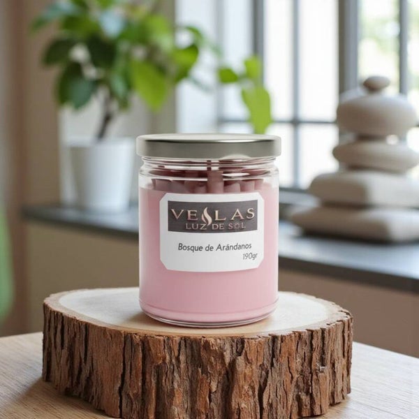 Vela fragancia bosque de arándanos 190g