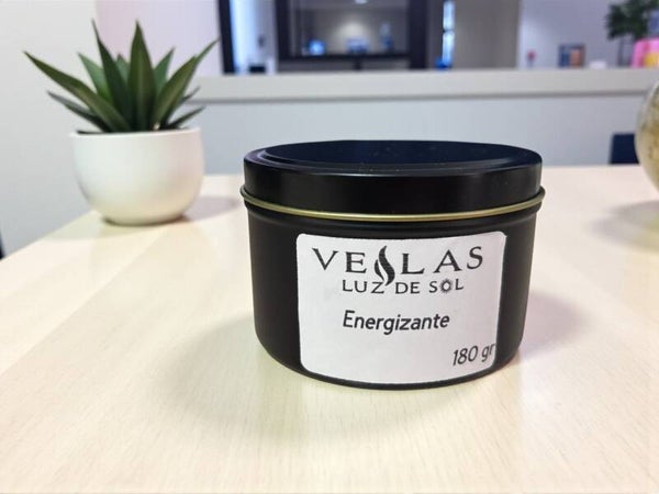 Vela de Envase Aroma Energizante 180gr