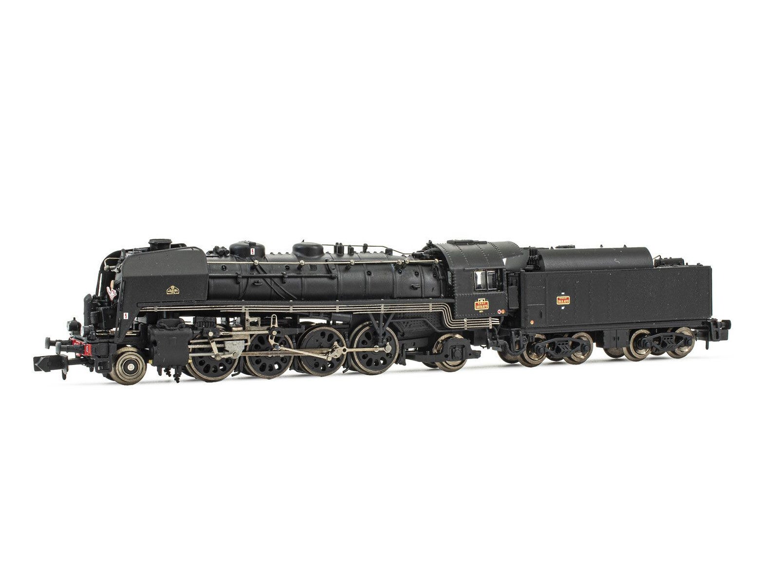 La locomotive a vapeur 140C Ouest Consolidation miniature de Jouef au HO H0
