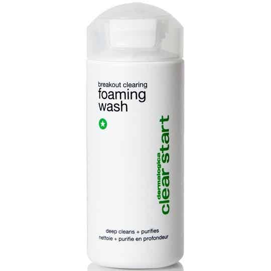 Breakout clearing foaming wash