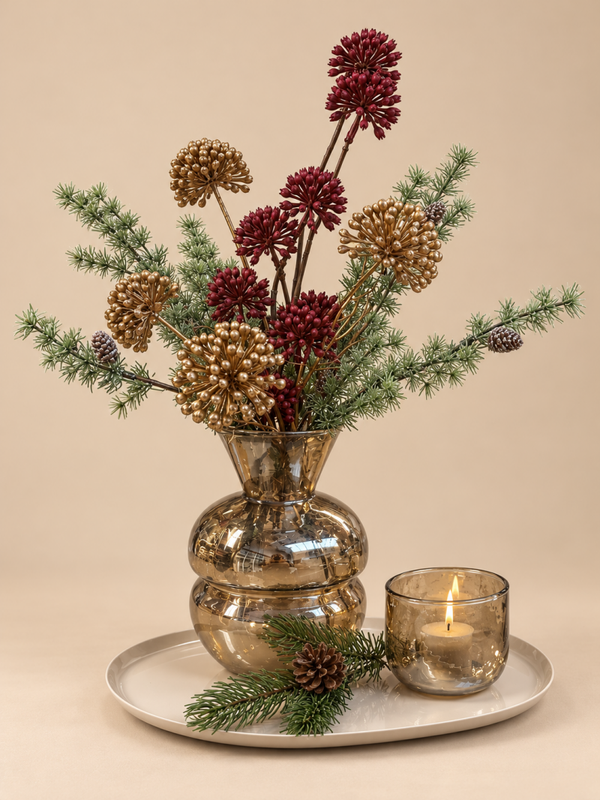 Tafeldecoratie Setje ‘Amber Xmas’