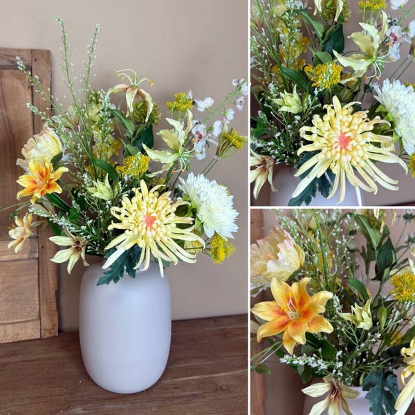 Zijden Bloemen Boeket ‘Dreamy’ | Met of zonder vaas