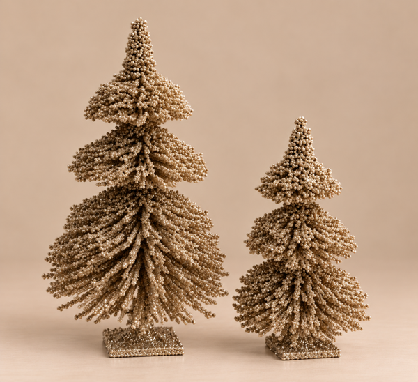 Sparkly Kerstboom | Champagne Gold | Verkrijgbaar in 2 maten