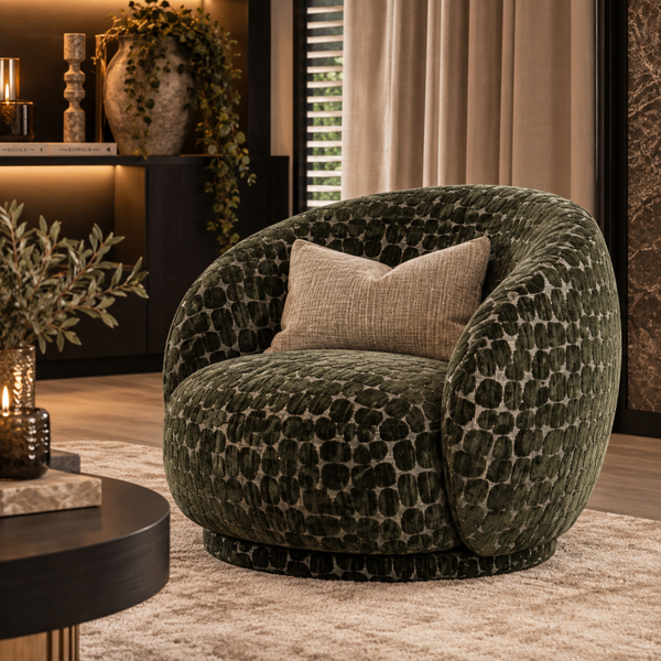 Draai Fauteuil ‘Celeste’ | Groen