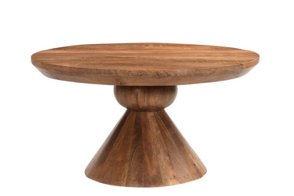 Ronde Salontafel Brix 'Baltho' – 80 cm | Mangohout Bruin