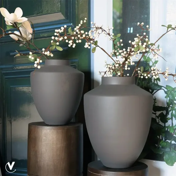 Earth Matte Vaas ‘Tugela’ | Vase The World | Verkrijgbaar in 2 maten