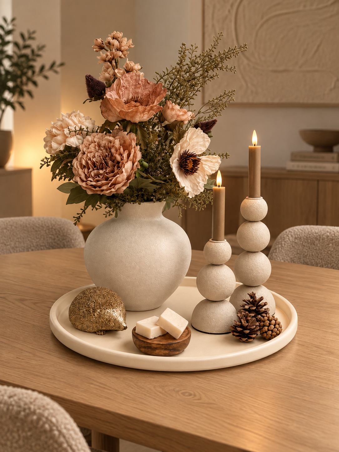 Tafeldecoratie Set ‘Beige’