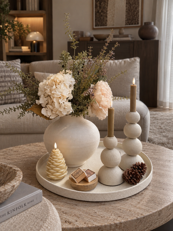 Tafeldecoratie Set ‘Beige Herfst’